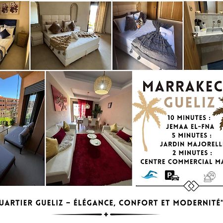 Appartement Neuf Climatise, Centre Marrakech. Marrakesh Exterior foto