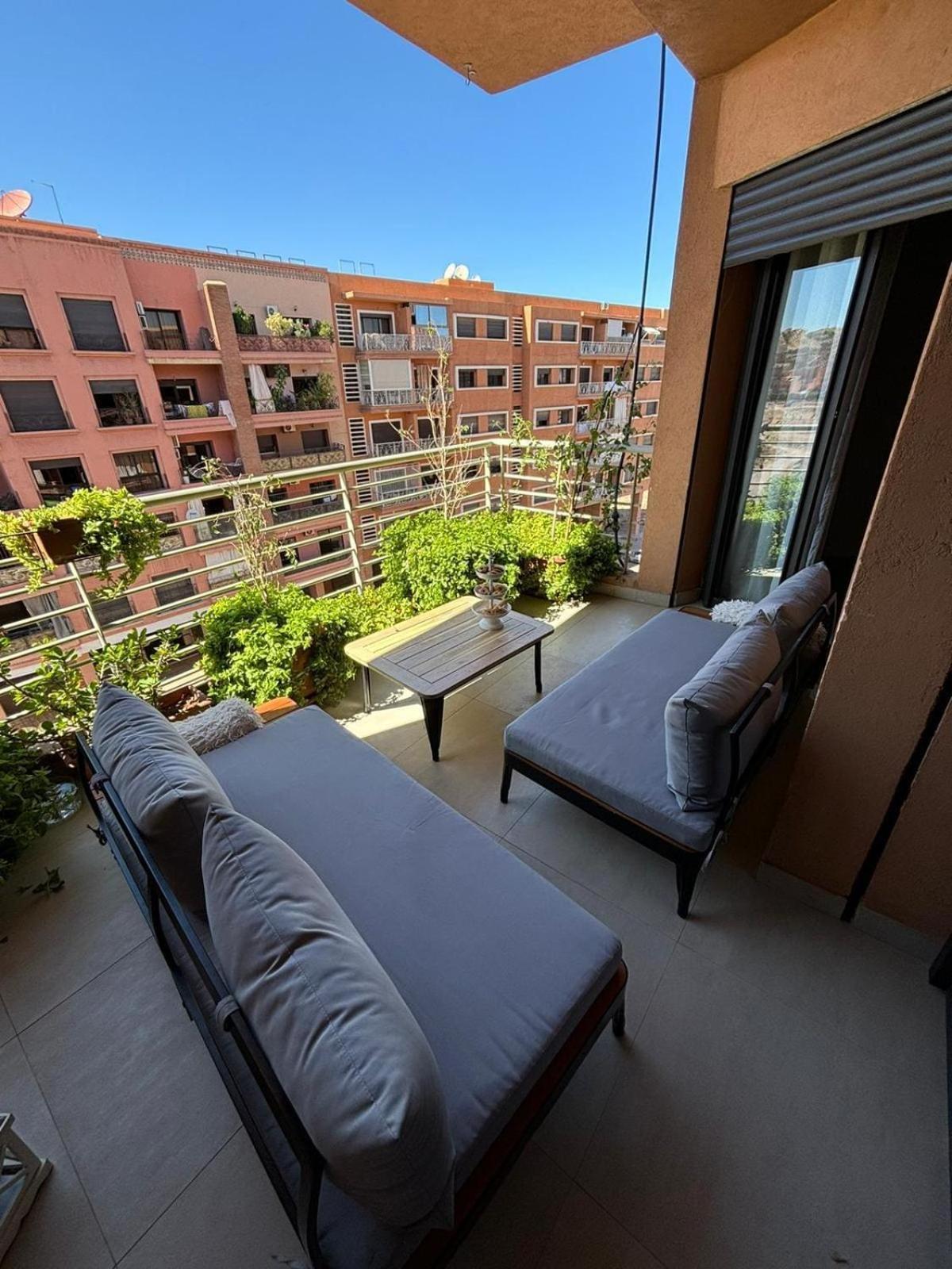 Appartement Neuf Climatise, Centre Marrakech. Marrakesh Exterior foto